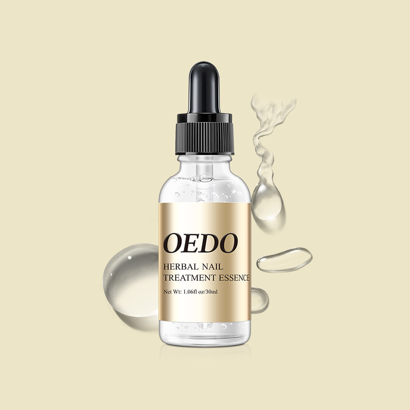 OEDO Herbal Nail Treatment Essence Fungal Nail Treatment Essential oil Hand and Foot Whitening Toe Nail Fungus Removal Infection Feet Care Polish Nail Gel-1.06fl oz/30ml