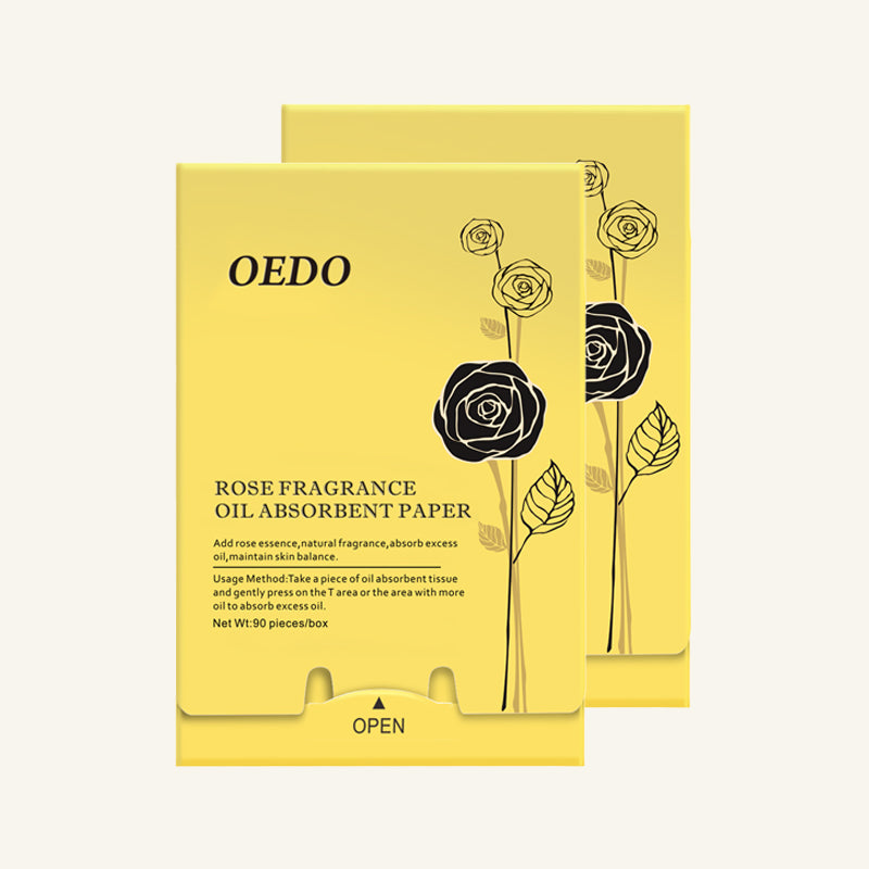 OEDO ROSE FRAGRANCE OIL ABSORBENT PAPER