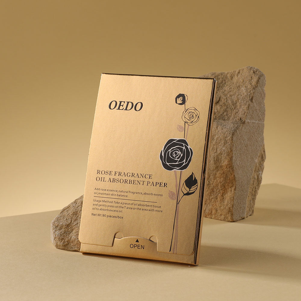 OEDO ROSE FRAGRANCE OIL ABSORBENT PAPER