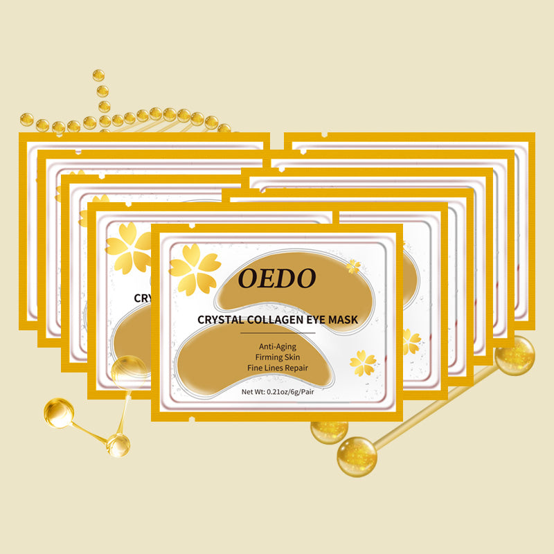 OEDO CRYSTAL COLLAGEN EYE MASK 10PCS