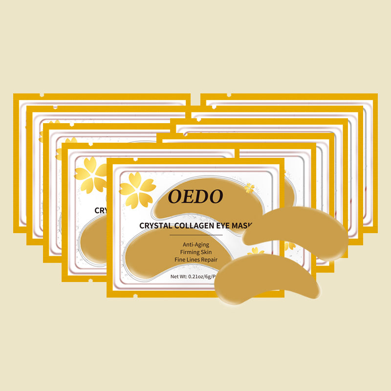 OEDO CRYSTAL COLLAGEN EYE MASK 10PCS