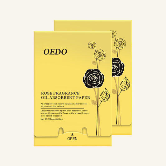 OEDO ROSE FRAGRANCE OIL ABSORBENT PAPER